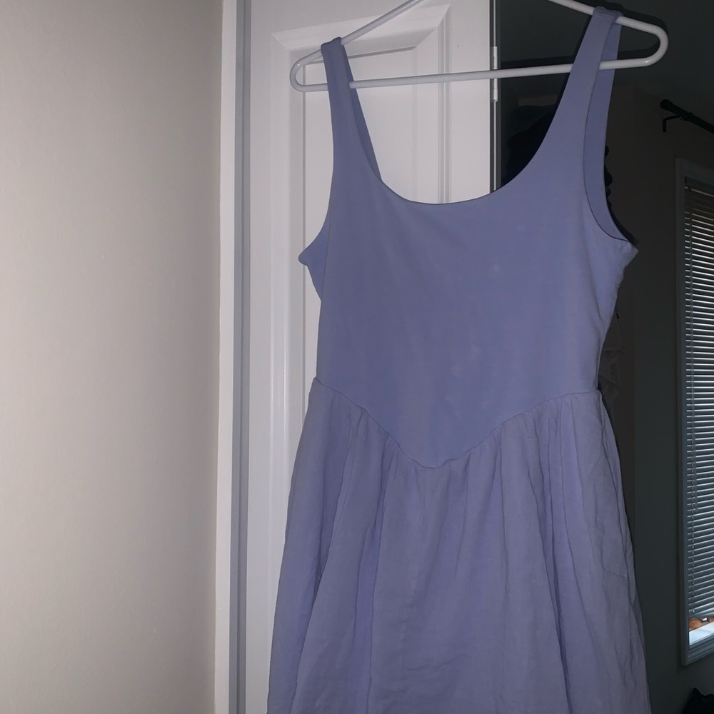 Drop waist dress